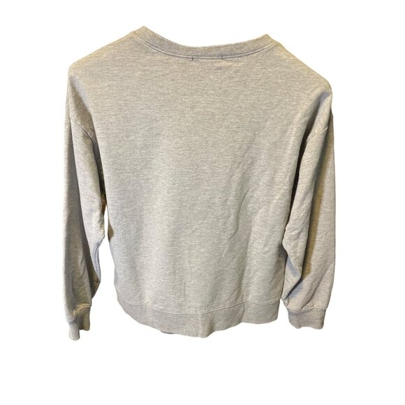 Ambiance Grey Kangaroo Pocket Long Sleeve Pullover Sweatshirt Sz S - Picture 2 of 8